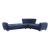 Armada Air Fabric Convertible L-Shaped Sectional Sofa