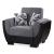 Armada Air Fabric/PU Convertible Sleeper Chair