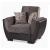 Armada Air Fabric/PU Convertible Sleeper Chair