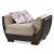 Armada Air Fabric/PU Convertible Sleeper Chair