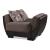 Armada Air Fabric/PU Convertible Sleeper Chair