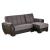 Armada Air Fabric/PU Convertible L-Shaped Lounge Sectional Sofa