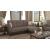 Armada Air Fabric/PU Storage Ottoman