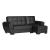 Armada Air PU Convertible L-Shaped Lounge Sectional Sofa