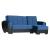Armada Air Microfiber/PU Convertible L-Shaped Lounge Sectional Sofa