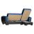 Armada Air Microfiber/PU Convertible L-Shaped Lounge Sectional Sofa