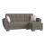 Armada Air Fabric Convertible L-Shaped Lounge Sectional Sofa