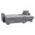 Armada X Microfiber Convertible L-Shaped Lounge Sectional Sofa