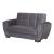 Armada Air Fabric Convertible Loveseat