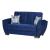 Armada Air Fabric Convertible Loveseat