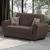 Armada Air Fabric Convertible Loveseat