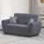 Armada Air Fabric Convertible Loveseat