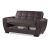 Armada Air PU Convertible Loveseat