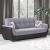 Armada Air Fabric/PU Convertible Sofabed