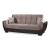 Armada Air Fabric/PU Convertible Sofabed
