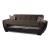 Armada Air Fabric/PU Convertible Sofabed