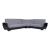Armada Air Fabric/PU Convertible L-Shaped Sectional Sofa