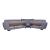 Armada Air Fabric Convertible L-Shaped Sectional Sofa