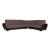 Armada Air Fabric/PU Convertible L-Shaped Sectional Sofa
