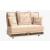 Americana Customizable Fabric Convertible L-Shaped Modular Sectional Sofa, Compositon 2