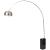 Arco Marble Lamp w/Cube Base