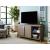 Timber Forge Wood/Metal Entertainment Console w/2 Doors