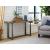 Timber Forge Wood/Metal Coffee Table Set