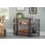 Hamilton Pasadena Demilune Wood/Metal Sofa Table
