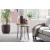 Oblique Wood/Metal Round Nesting End Tables