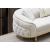 Alanya Tufted Fabric Loveseat