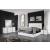 Alice Wood Veneer Storage Bed w/Tufted Leatherette Headboard, Queen Size
