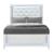 Alina Full Size Panel Bed with LED Light