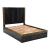 Allure Bed with Fabric Upholstered Headboard
