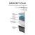 Alturaflex Fabric Memory Foam Twin Size Mattress