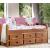 Lia Wood Storage Youth Captain Bed, Twin Size