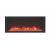 Panorama Extra Slim Glass Electric Fireplace