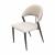 Amelia PU/Metal Dining Arm Chair