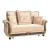 Americana Fabric Loveseat