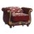 Americana Fabric Convertible Living Set