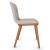 Annie Venice Fabric/Wood Dining Chair