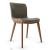 Annie Leather/Wood Dining Chair