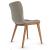 Annie Leather/Wood Dining Chair