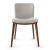 Annie Malmo Fabric/Wood Dining Chair