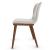 Annie Malmo Fabric/Wood Dining Chair