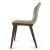 Annie Malmo Fabric/Wood Dining Chair