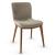 Annie Malmo Fabric/Wood Dining Chair