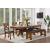 Apollo Wood/Wood Veneer Rectangular Extendable Dining Table