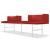 Agora 3 Segment Seating Bench