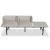 Agora 3 Segment Seating Bench w/Backrest & Table