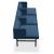 Agora 3 Segment Seating Bench w/Backrest